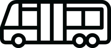 Bus Transport Symbol Symbol Vektor Bild. Illustration von das Silhouette Bus Transport Öffentlichkeit Reise Design Bild. eps 10