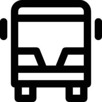 Bus Transport Symbol Symbol Vektor Bild. Illustration von das Silhouette Bus Transport Öffentlichkeit Reise Design Bild. eps 10