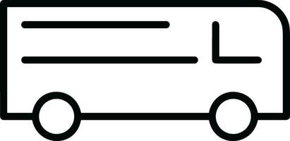 Bus Transport Symbol Symbol Vektor Bild. Illustration von das Silhouette Bus Transport Öffentlichkeit Reise Design Bild. eps 10