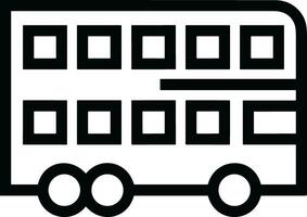 Bus Transport Symbol Symbol Vektor Bild. Illustration von das Silhouette Bus Transport Öffentlichkeit Reise Design Bild. eps 10