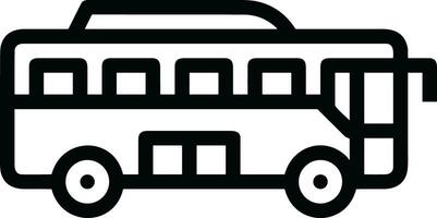 Bus Transport Symbol Symbol Vektor Bild. Illustration von das Silhouette Bus Transport Öffentlichkeit Reise Design Bild. eps 10