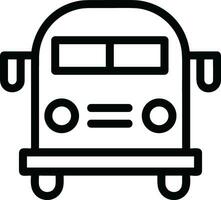 Bus Transport Symbol Symbol Vektor Bild. Illustration von das Silhouette Bus Transport Öffentlichkeit Reise Design Bild. eps 10