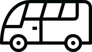 Bus Transport Symbol Symbol Vektor Bild. Illustration von das Silhouette Bus Transport Öffentlichkeit Reise Design Bild. eps 10