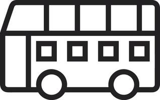 Bus Transport Symbol Symbol Vektor Bild. Illustration von das Silhouette Bus Transport Öffentlichkeit Reise Design Bild. eps 10