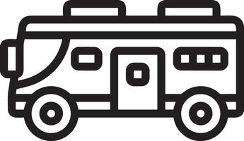 Bus Transport Symbol Symbol Vektor Bild. Illustration von das Silhouette Bus Transport Öffentlichkeit Reise Design Bild. eps 10