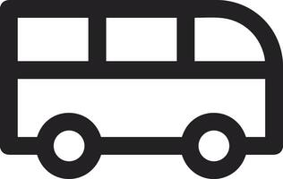 Bus Transport Symbol Symbol Vektor Bild. Illustration von das Silhouette Bus Transport Öffentlichkeit Reise Design Bild. eps 10