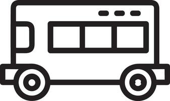 Bus Transport Symbol Symbol Vektor Bild. Illustration von das Silhouette Bus Transport Öffentlichkeit Reise Design Bild. eps 10