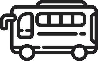 Bus Transport Symbol Symbol Vektor Bild. Illustration von das Silhouette Bus Transport Öffentlichkeit Reise Design Bild. eps 10