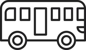 Bus Transport Symbol Symbol Vektor Bild. Illustration von das Silhouette Bus Transport Öffentlichkeit Reise Design Bild. eps 10