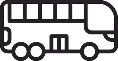 Bus Transport Symbol Symbol Vektor Bild. Illustration von das Silhouette Bus Transport Öffentlichkeit Reise Design Bild. eps 10