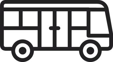 Bus Transport Symbol Symbol Vektor Bild. Illustration von das Silhouette Bus Transport Öffentlichkeit Reise Design Bild. eps 10