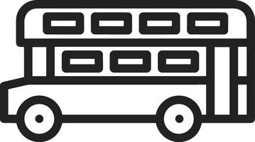 Bus Transport Symbol Symbol Vektor Bild. Illustration von das Silhouette Bus Transport Öffentlichkeit Reise Design Bild. eps 10