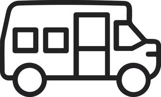 Bus Transport Symbol Symbol Vektor Bild. Illustration von das Silhouette Bus Transport Öffentlichkeit Reise Design Bild. eps 10