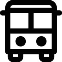 Bus Transport Symbol Symbol Vektor Bild. Illustration von das Silhouette Bus Transport Öffentlichkeit Reise Design Bild. eps 10