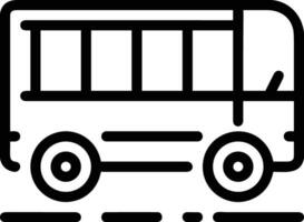 Bus Transport Symbol Symbol Vektor Bild. Illustration von das Silhouette Bus Transport Öffentlichkeit Reise Design Bild. eps 10