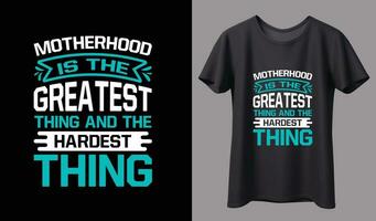 Mütter Tag T-Shirt Design Mama T-Shirt Design Vektor