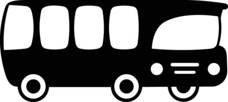 buss transport symbol ikon vektor bild. illustration av de silhuett buss transport offentlig resa design bild. eps 10