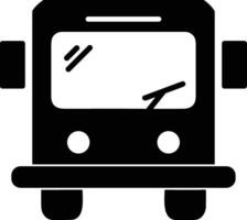 Bus Transport Symbol Symbol Vektor Bild. Illustration von das Silhouette Bus Transport Öffentlichkeit Reise Design Bild. eps 10