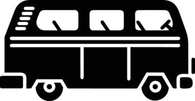 Bus Transport Symbol Symbol Vektor Bild. Illustration von das Silhouette Bus Transport Öffentlichkeit Reise Design Bild. eps 10