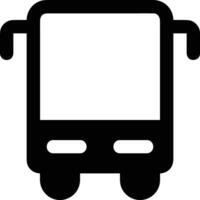 Bus Transport Symbol Symbol Vektor Bild. Illustration von das Silhouette Bus Transport Öffentlichkeit Reise Design Bild. eps 10