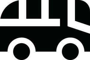 Bus Transport Symbol Symbol Vektor Bild. Illustration von das Silhouette Bus Transport Öffentlichkeit Reise Design Bild. eps 10