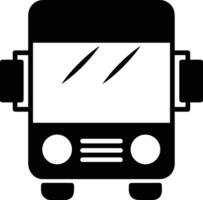 buss transport symbol ikon vektor bild. illustration av de silhuett buss transport offentlig resa design bild. eps 10