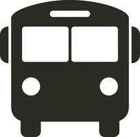 Bus Transport Symbol Symbol Vektor Bild. Illustration von das Silhouette Bus Transport Öffentlichkeit Reise Design Bild. eps 10