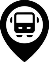 buss transport symbol ikon vektor bild. illustration av de silhuett buss transport offentlig resa design bild. eps 10