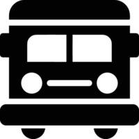 Bus Transport Symbol Symbol Vektor Bild. Illustration von das Silhouette Bus Transport Öffentlichkeit Reise Design Bild. eps 10