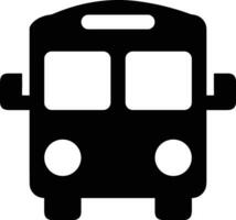 buss transport symbol ikon vektor bild. illustration av de silhuett buss transport offentlig resa design bild. eps 10