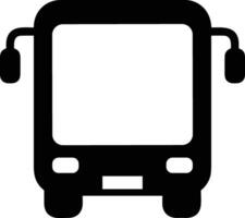 Bus Transport Symbol Symbol Vektor Bild. Illustration von das Silhouette Bus Transport Öffentlichkeit Reise Design Bild. eps 10