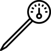 termometer medicin ikon symbol bild vektor. illustration av de temperatur kall och varm mäta verktyg design bild.eps 10 vektor