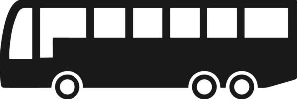 Bus Transport Symbol Symbol Vektor Bild. Illustration von das Silhouette Bus Transport Öffentlichkeit Reise Design Bild. eps 10