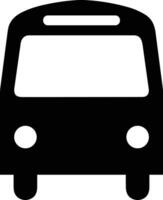 buss transport symbol ikon vektor bild. illustration av de silhuett buss transport offentlig resa design bild. eps 10