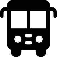 buss transport symbol ikon vektor bild. illustration av de silhuett buss transport offentlig resa design bild. eps 10