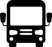 Bus Transport Symbol Symbol Vektor Bild. Illustration von das Silhouette Bus Transport Öffentlichkeit Reise Design Bild. eps 10