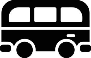 Bus Transport Symbol Symbol Vektor Bild. Illustration von das Silhouette Bus Transport Öffentlichkeit Reise Design Bild. eps 10