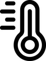 termometer medicin ikon symbol bild vektor. illustration av de temperatur kall och varm mäta verktyg design bild.eps 10 vektor