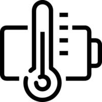 termometer medicin ikon symbol bild vektor. illustration av de temperatur kall och varm mäta verktyg design bild.eps 10 vektor