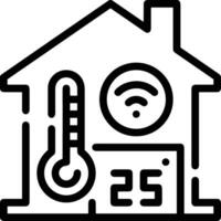 termometer medicin ikon symbol bild vektor. illustration av de temperatur kall och varm mäta verktyg design bild.eps 10 vektor