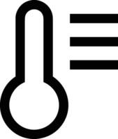 termometer medicin ikon symbol bild vektor. illustration av de temperatur kall och varm mäta verktyg design bild.eps 10 vektor