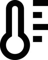 termometer medicin ikon symbol bild vektor. illustration av de temperatur kall och varm mäta verktyg design bild.eps 10 vektor