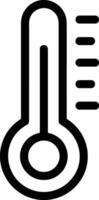 Thermometer Medizin Symbol Symbol Bild Vektor. Illustration von das Temperatur kalt und heiß messen Werkzeug Design Bild.eps 10 vektor