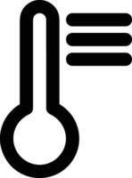 termometer medicin ikon symbol bild vektor. illustration av de temperatur kall och varm mäta verktyg design bild.eps 10 vektor