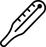 termometer medicin ikon symbol bild vektor. illustration av de temperatur kall och varm mäta verktyg design bild.eps 10 vektor