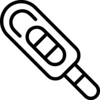 termometer medicin ikon symbol bild vektor. illustration av de temperatur kall och varm mäta verktyg design bild.eps 10 vektor