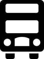 buss transport symbol ikon vektor bild. illustration av de silhuett buss transport offentlig resa design bild. eps 10