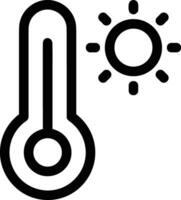 Thermometer Medizin Symbol Symbol Bild Vektor. Illustration von das Temperatur kalt und heiß messen Werkzeug Design Bild.eps 10 vektor