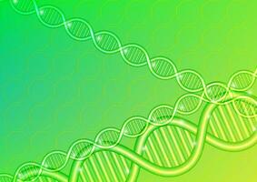 DNA Molekül chemisch Struktur Gen Biotechnologie Code abstrakt Hintergrund Vektor Illustration