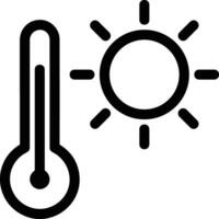 Thermometer Medizin Symbol Symbol Bild Vektor. Illustration von das Temperatur kalt und heiß messen Werkzeug Design Bild.eps 10 vektor